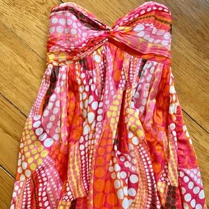 An Original Milly of New York Strapless Dress